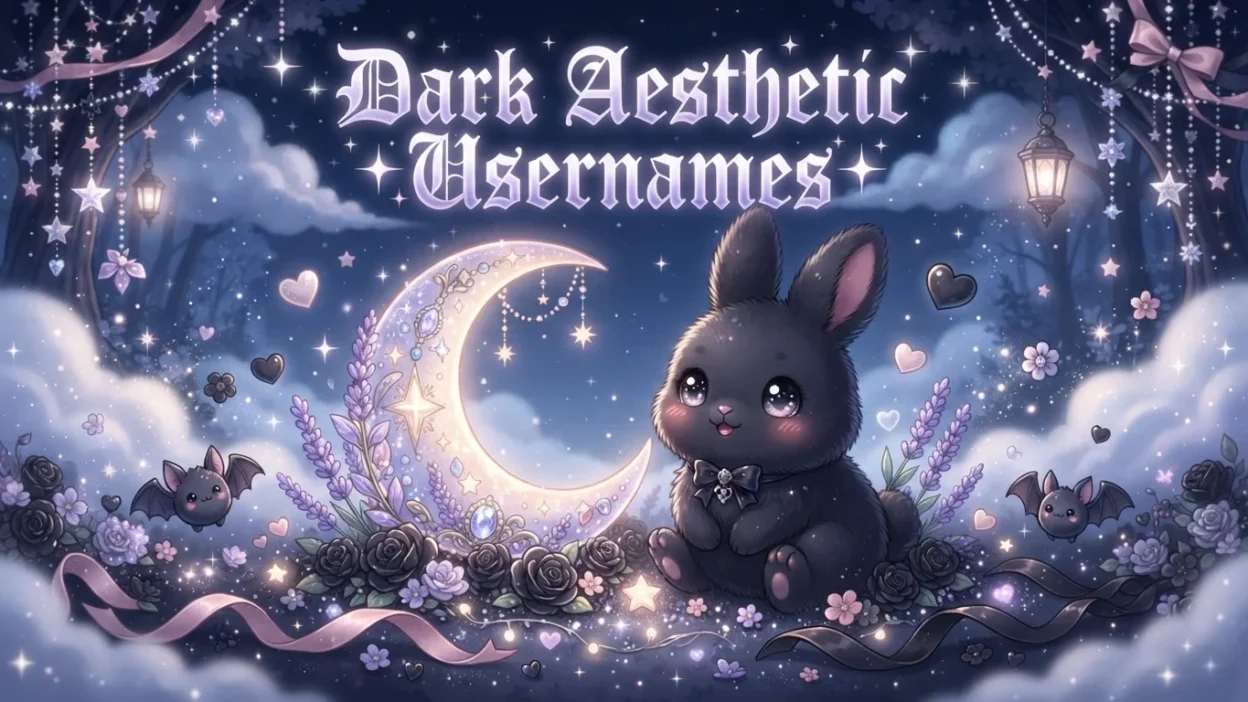Dark Aesthetic Usernames
