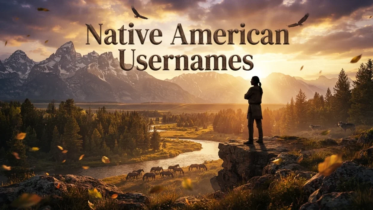 Native American Usernames
