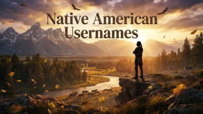 Native American Usernames