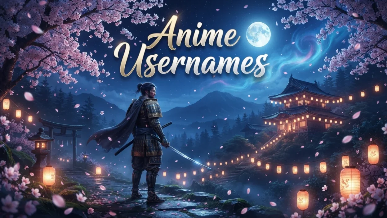 Anime Usernames